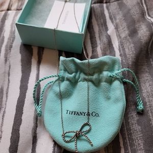 Tiffany bow sterling silver 16"